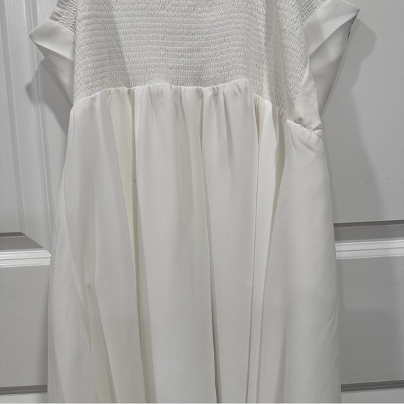 Chic White Spaghetti Strap Party Dress Size XL For Casual Halloween or Cosplay - Picture 8 of 12